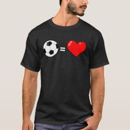 Fotboll är kärlek t shirt