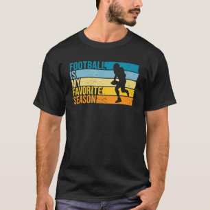 Fotboll är min favoritsäsong för fotbollsspelaren t shirt