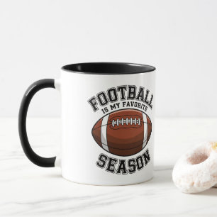 Fotboll är min favoritsäsong mugg