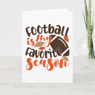 Fotboll är min favoritsesaon kort