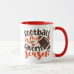 Fotboll är min favoritsesaon mugg