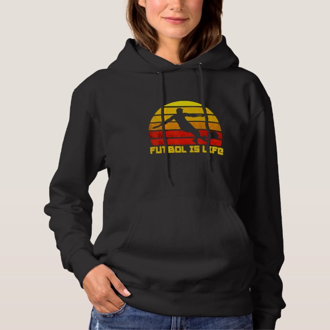 Fotboll är min livsportsspelare Futbol T Shirt (Framsida)