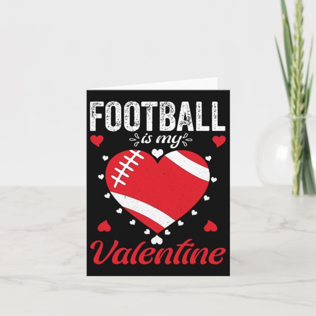 Fotboll är mitt alla hjärtans hjärta Ba  Kort (Framsida)