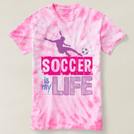 Fotboll är mitt liv t-shirt