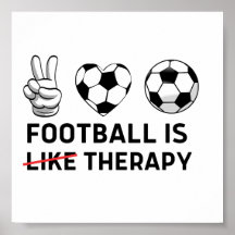 Fotboll är som terapi