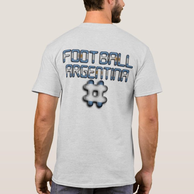 Fotboll Argentina Manar Basic T-Shirt (Baksida)