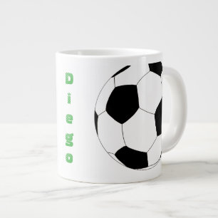 Fotboll av företaget Lycklig Juul Jumbo Mugg