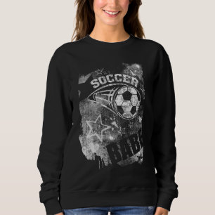 Fotboll Babe, svart bläckfisk T Shirt