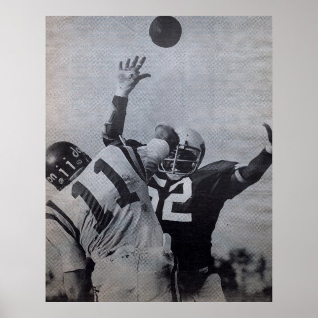 Fotboll, Baby Poster (Framsidan)