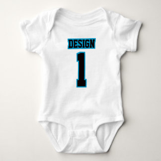 Fotboll Babywear för Tutu för 2 BLÅTT för Tee