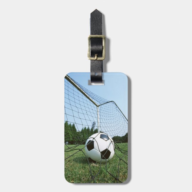 Fotboll Bagagebricka (Vertikal Framsida)