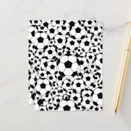 Fotboll Bakgrund Scrapbookpapper Fotboll