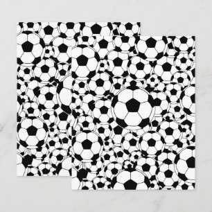 Fotboll Bakgrund Scrapbookpapper Fotboll