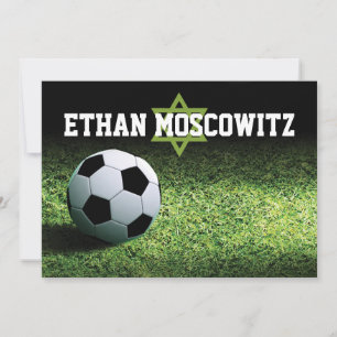 Fotboll Bar Mitzvah Vikad Tackkort 2 Tack Kort