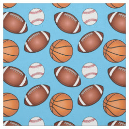Fotboll-, basket- och baseballkärlek tyg