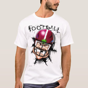 Fotboll bestämt!!! tee shirt