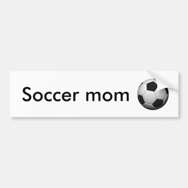 fotboll-boll fotbollmamma bildekal (Framsidan)