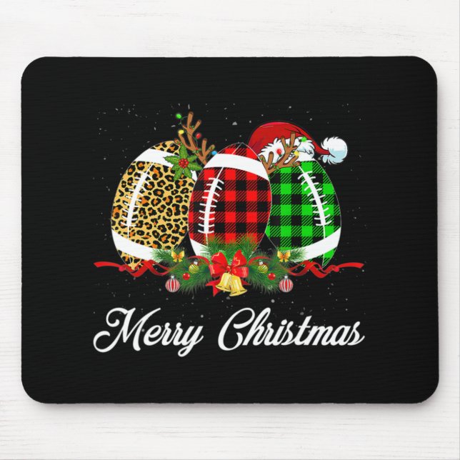 Fotboll Boll jul Leopard Red Play Santa Ha Musmatta (Framsidan)