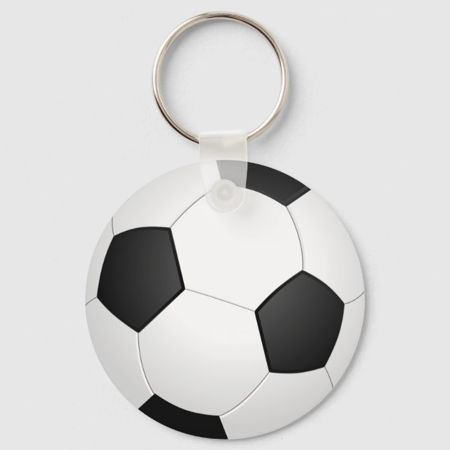 Fotboll boll nyckelring (Framsida)