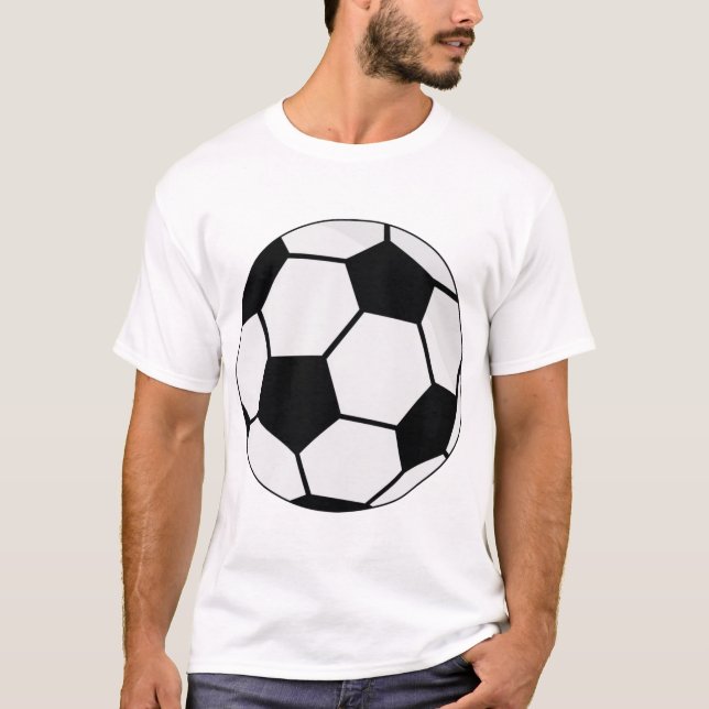 Fotboll Boll T Shirt (Framsida)