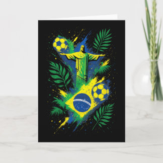 Fotboll Brasilien Fotboll Kristus Rio Kultur  Kort