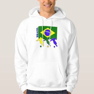 Fotboll Brasilien Sweatshirt Med Luva
