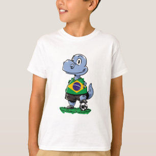 Fotboll - Brasilien T Shirt