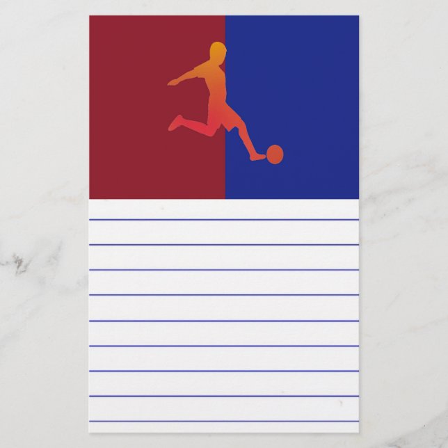 Fotboll Brevpapper (Framsida)