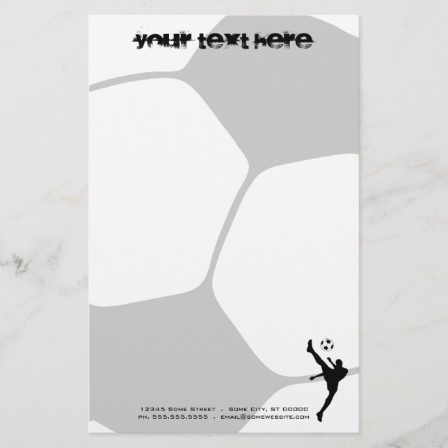 fotboll brevpapper (Framsida)