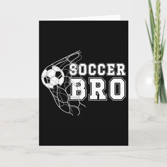Fotboll Bror Fotbollsspelarens Bror Fotboll Bror  Kort (Framsida)