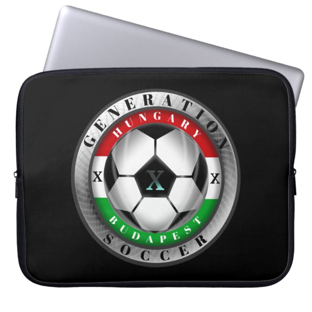 Fotboll Budapest Ungern Generation X Laptop Fodral (Framsidan)