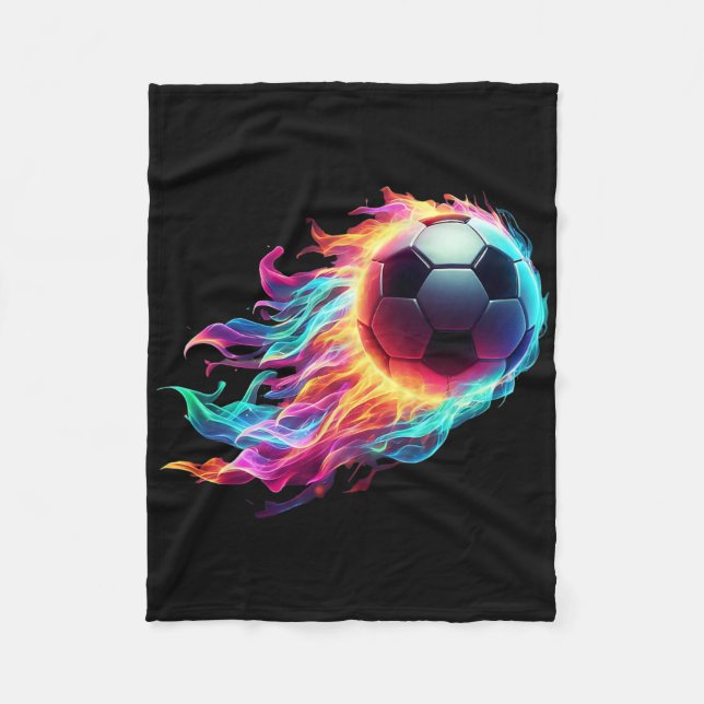 Fotboll Byll _1  Fleecefilt (Framsidan)