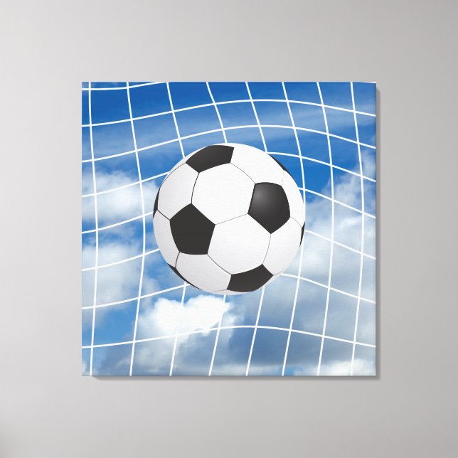 Fotboll Canvastryck (Framsida)