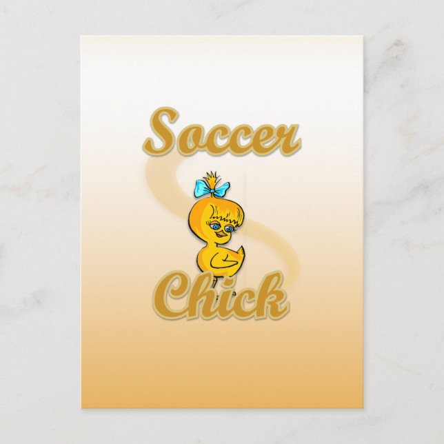 Fotboll, Chick Vykort (Framsida)