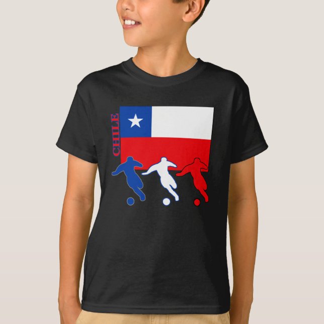 Fotboll Chile Tee Shirt (Framsida)