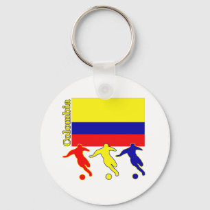 Fotboll Colombia Nyckelring