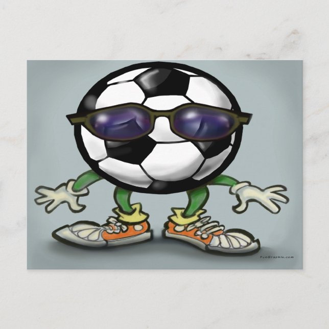 Fotboll, Coola Vykort (Framsida)