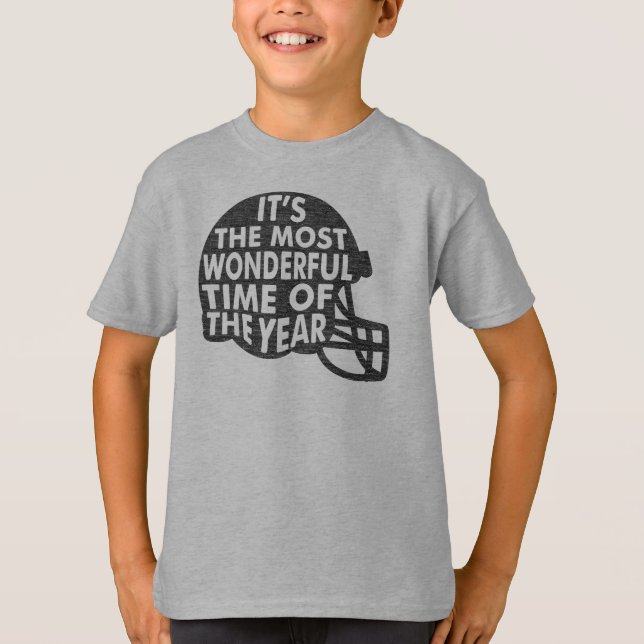 Fotboll - det är det mest underliga Grått T Shirt (Framsida)