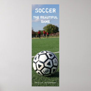 Fotboll - det vackra spelet 12 x 36 Poster