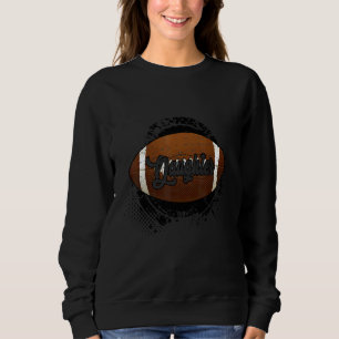 Fotboll Dotter Vintage Fotboll Familj Matchande T Shirt