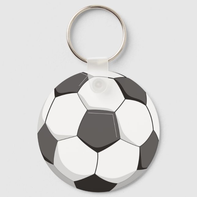 Fotboll eller fotboll nyckelring (Framsida)
