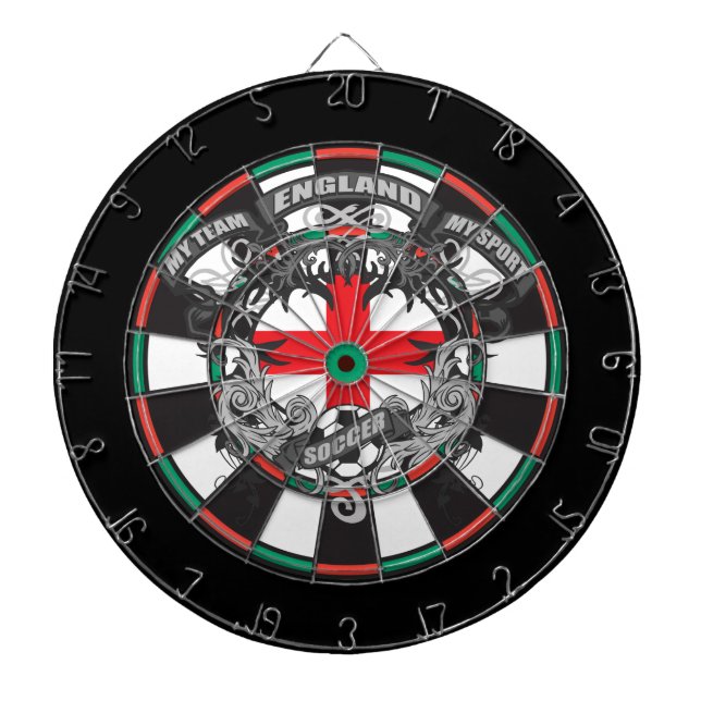 Fotboll England Darttavla (Framsidan)