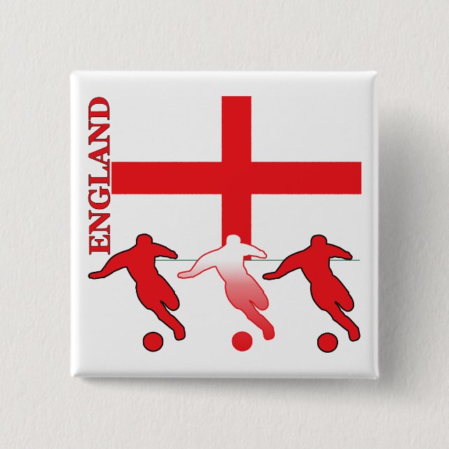 Fotboll England Knapp (Framsida)