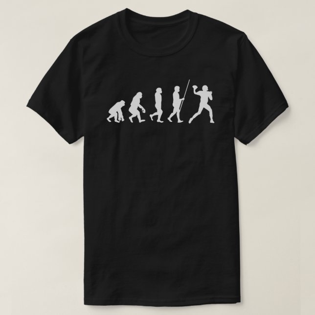 Fotboll - Evolution - Mörk Edition T Shirt (Design framsida)