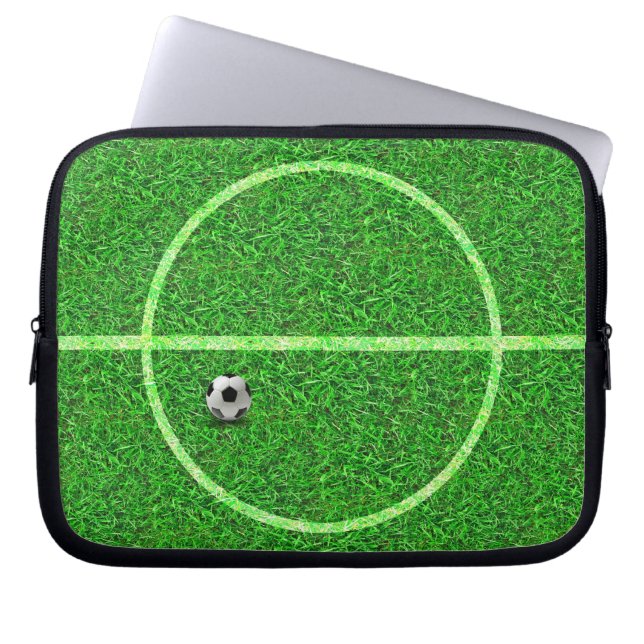 Fotboll Fält Boll - Laptop sleeve (Framsidan)