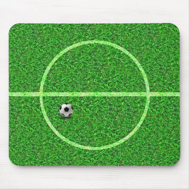 Fotboll Fält Boll - Mousepad Musmatta (Framsidan)