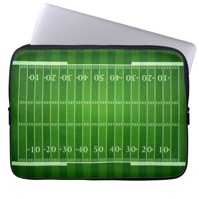Fotboll Fält Laptop sleeve (Framsidan)