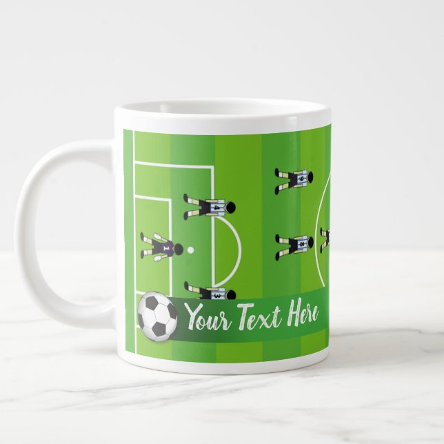 Fotboll Fält & Team Jumbo Mugg (Vänster)