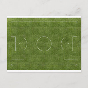 Fotboll Fält Vykort