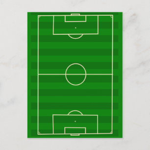Fotboll Fält Vykort